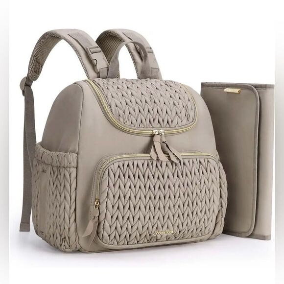 Mommore Diaper Bag Small Diaper Backpack Stylish Newborn Baby Mini Maternity Bag main image 15